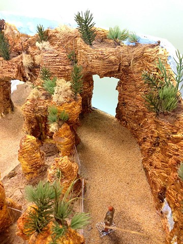 Scaled Model of High Desert Hall; Zoo Atlanta