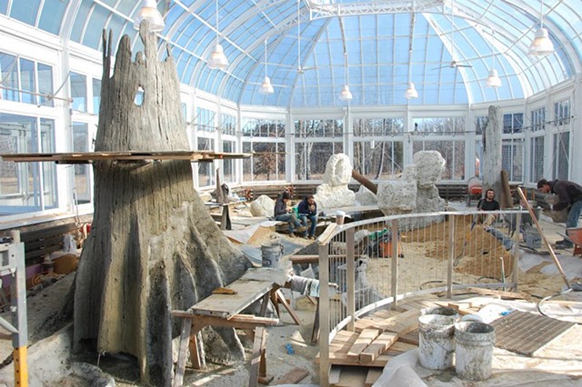 Southeastern Coastal Plain Greenhouse (in progress); Duke Farms